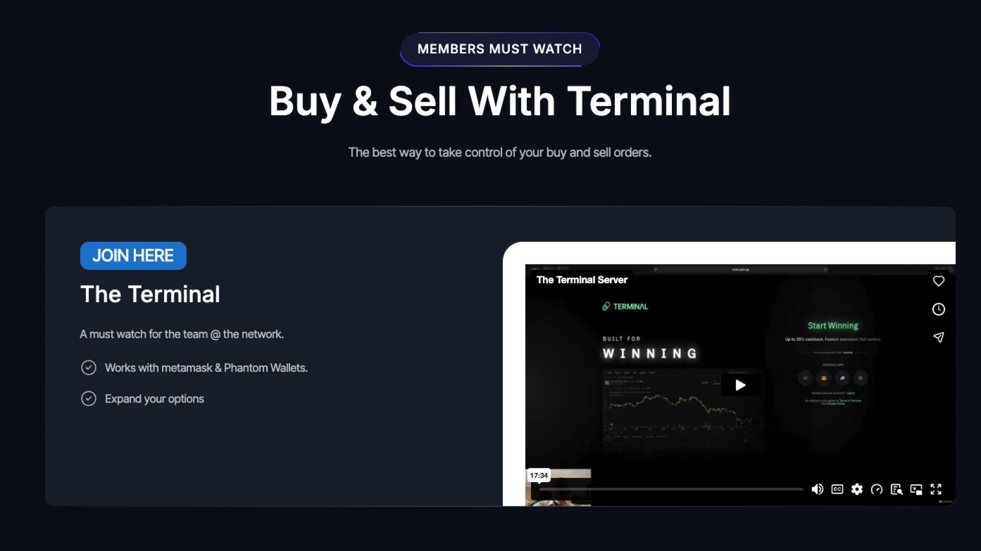 THE TERMINAL SERVER